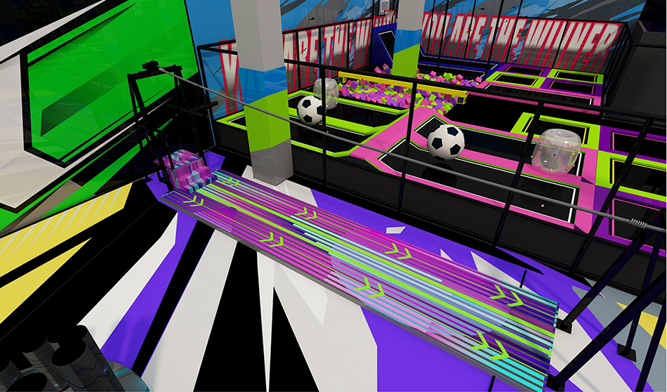 BJ-JD020 - Trampoline park Center - Trampoline Park | Bluejayset Playground Heaven