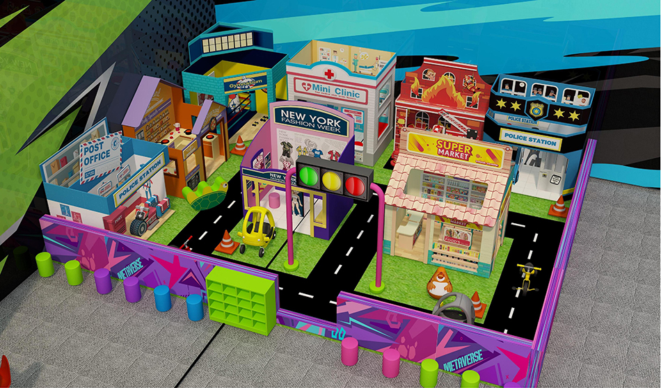 BJ-JD020 - Trampoline park Center - Trampoline Park | Bluejayset Playground Heaven