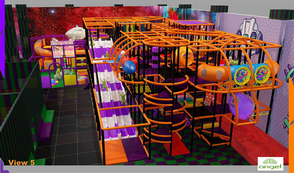 BJ-JA022 - Trampoline park center - Trampoline Park | Bluejayset Playground Heaven