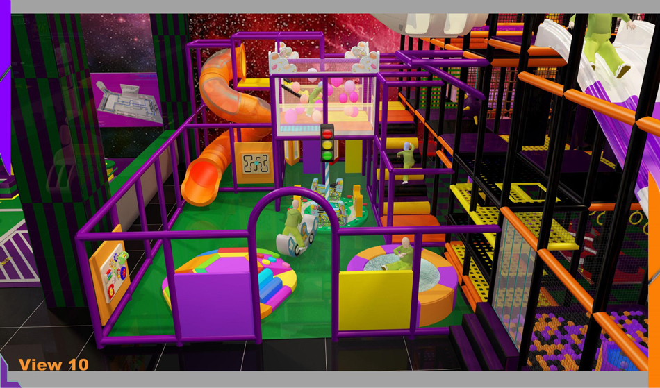 BJ-JA022 - Trampoline park center - Trampoline Park | Bluejayset Playground Heaven