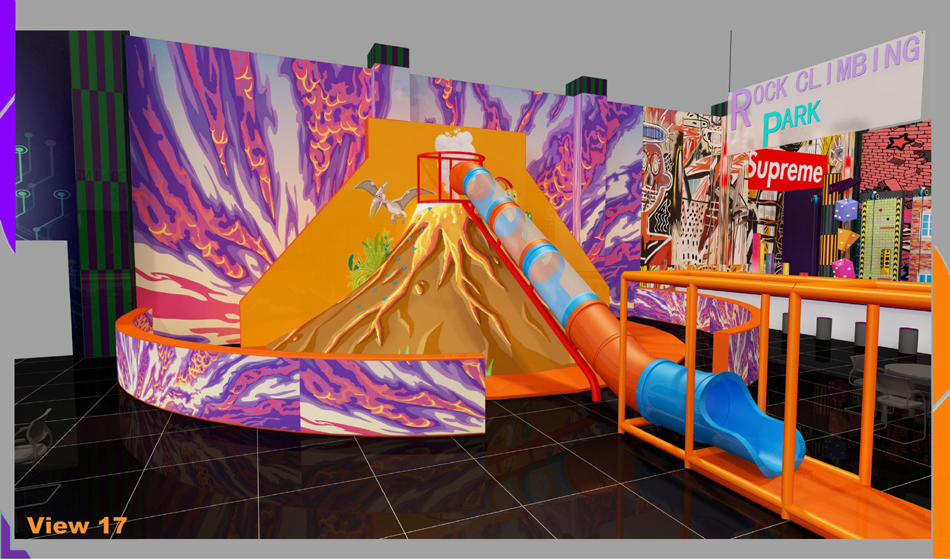 BJ-JA022 - Trampoline park center - Trampoline Park | Bluejayset Playground Heaven