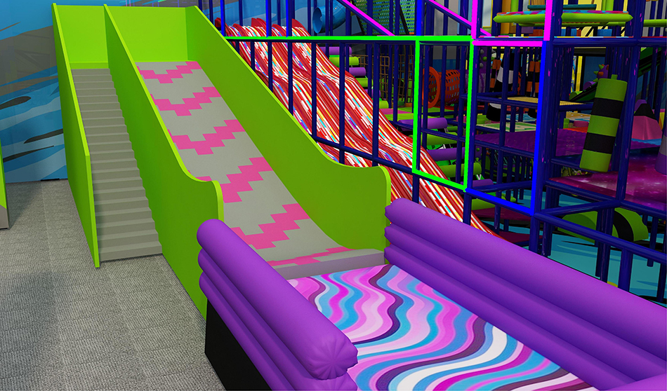 BJ-JD020 - Trampoline park Center - Trampoline Park | Bluejayset Playground Heaven