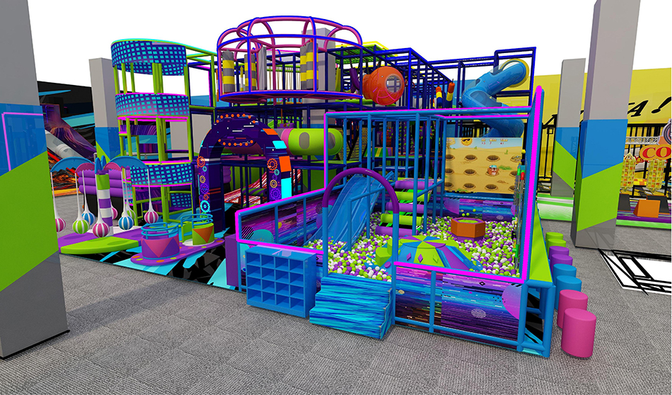 BJ-JD020 - Trampoline park Center - Trampoline Park | Bluejayset Playground Heaven