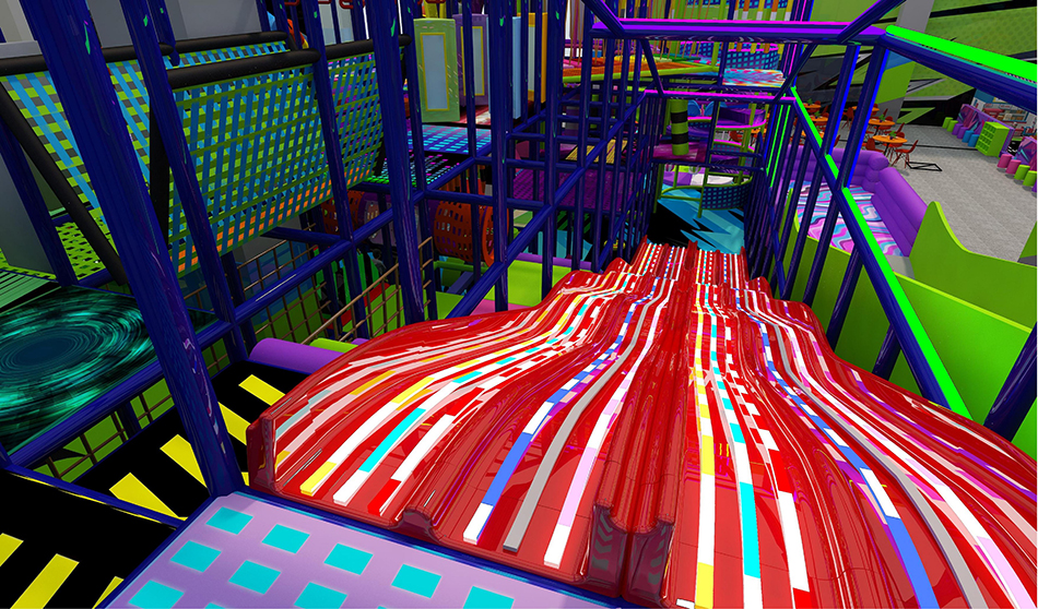 BJ-JD020 - Trampoline park Center - Trampoline Park | Bluejayset Playground Heaven