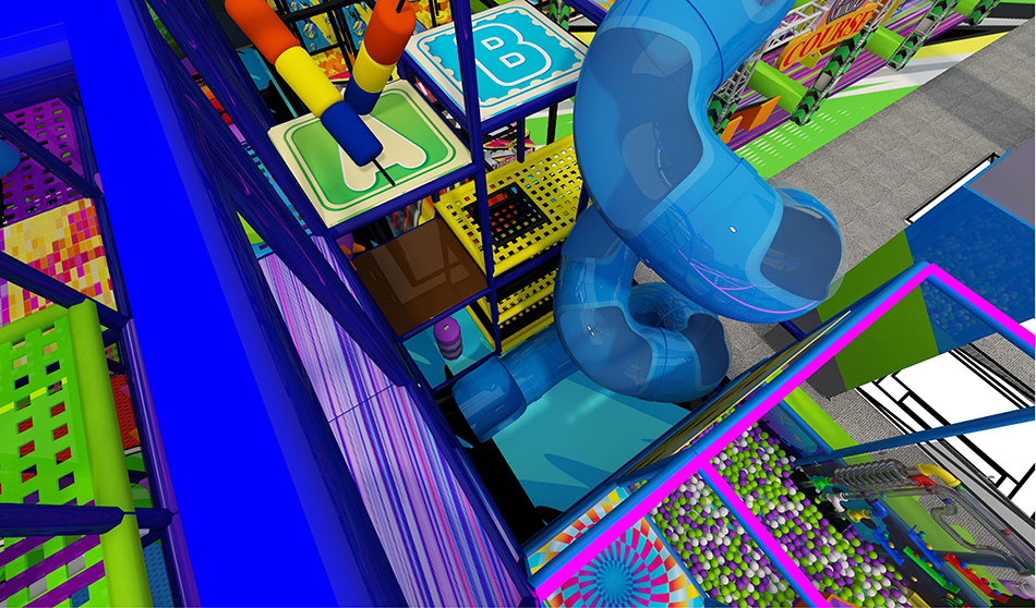 BJ-JD020 - Trampoline park Center - Trampoline Park | Bluejayset Playground Heaven