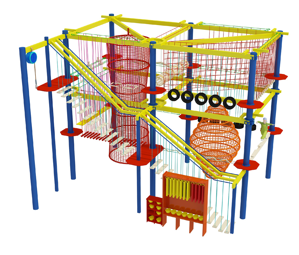 BJ-JA019 - Trampoline park design - Trampoline Park | Bluejayset Playground Heaven