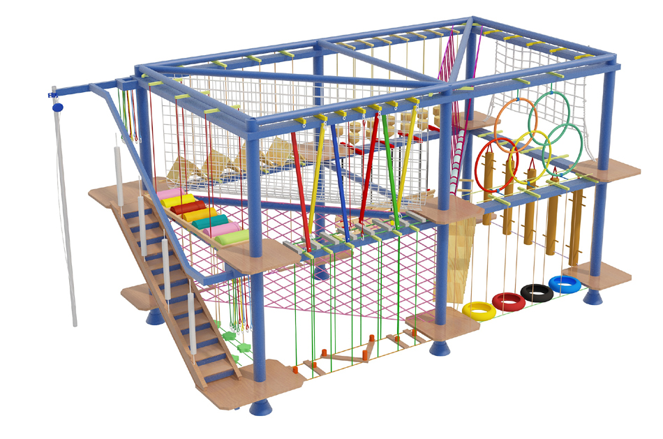 BJ-JA021 - Trampoline park equipment - Trampoline Park | Bluejayset Playground Heaven