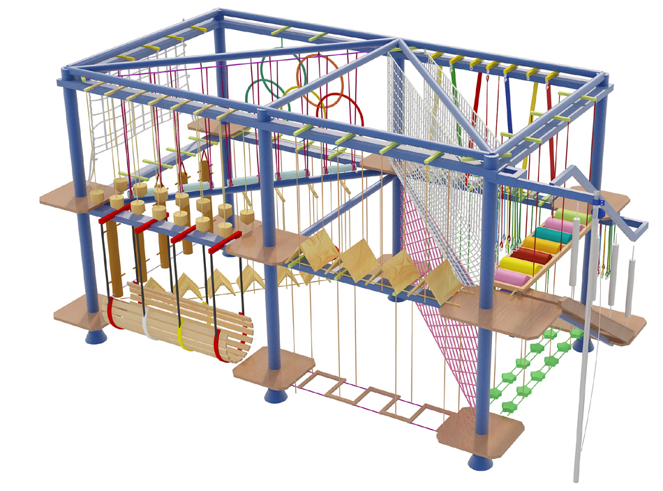 BJ-JA021 - Trampoline park equipment - Trampoline Park | Bluejayset Playground Heaven