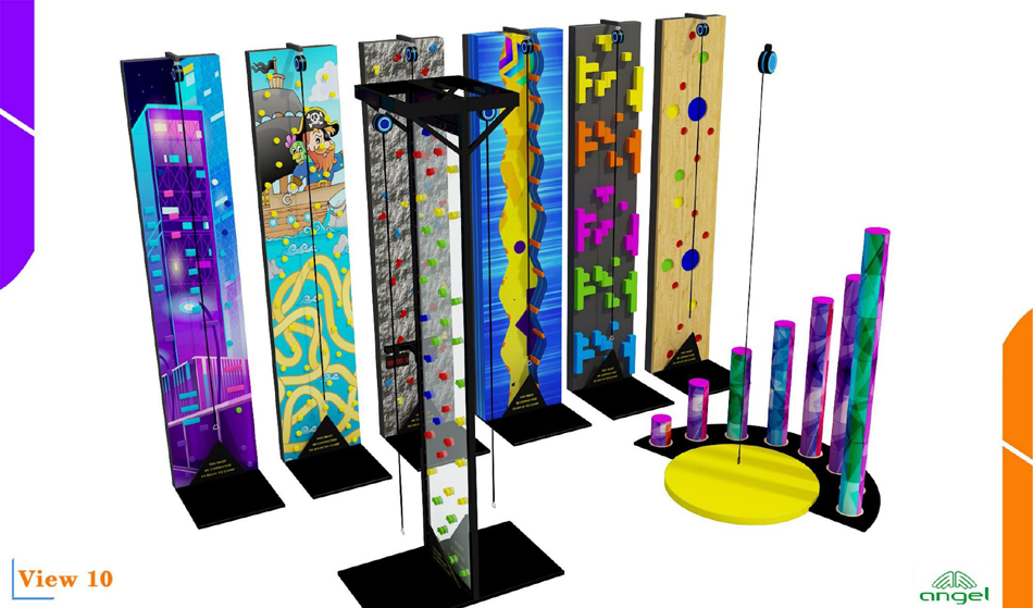 BJ-JA023 - Trampoline park for Birthday Party - Trampoline Park | Bluejayset Playground Heaven