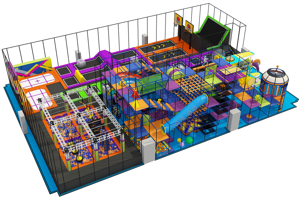 BJ-JA005 - trampoline park supplier - Trampoline Park | Bluejayset Playground Heaven