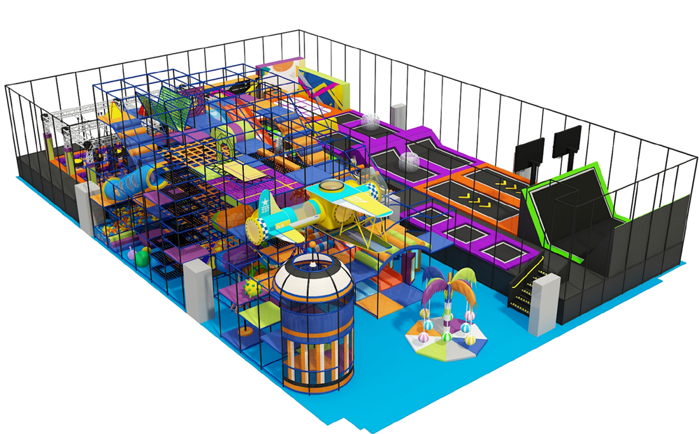 BJ-JA005 - trampoline park supplier - Trampoline Park | Bluejayset Playground Heaven