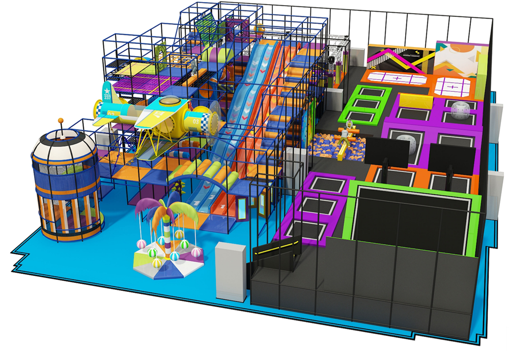 BJ-JA005 - trampoline park supplier - Trampoline Park | Bluejayset Playground Heaven