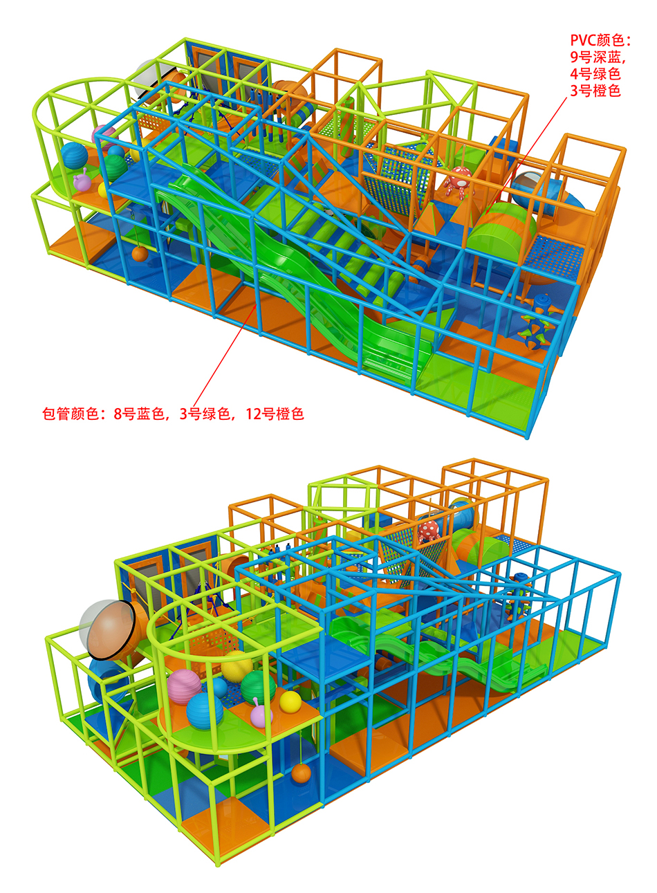 BJ-JA006 - Trampoline park USA - Trampoline Park | Bluejayset Playground Heaven