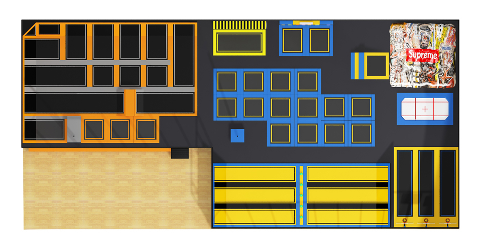 BJ-JA020 - Trampoline Park USA - Trampoline Park | Bluejayset Playground Heaven