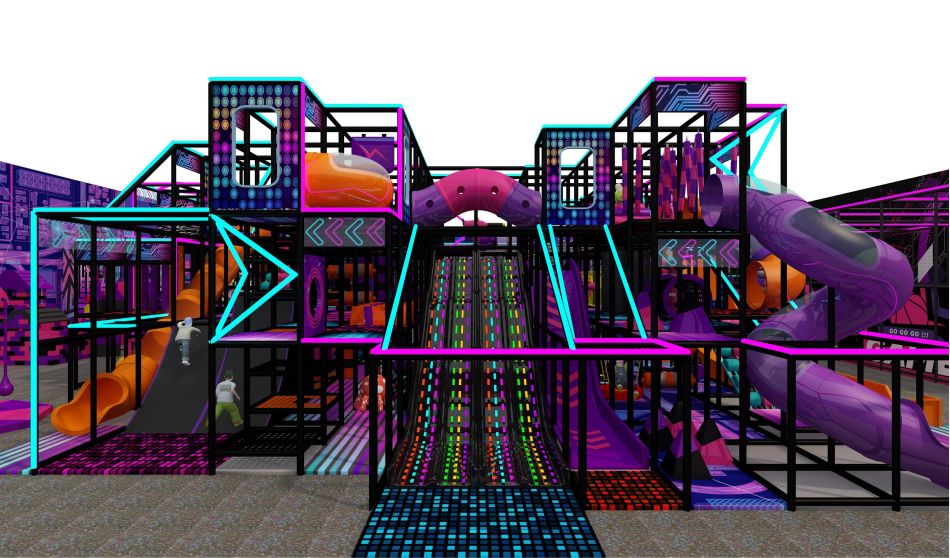 BJ-JD019 - Trampoline park with soft play price - Trampoline Park | Bluejayset Playground Heaven