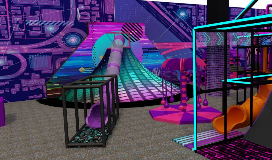 BJ-JD019 - Trampoline park with soft play price - Trampoline Park | Bluejayset Playground Heaven