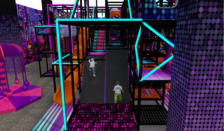 BJ-JD019 - Trampoline park with soft play price - Trampoline Park | Bluejayset Playground Heaven