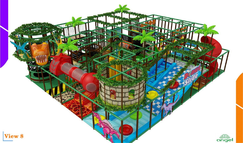 BJ-JD008 - trampoline parks - Trampoline Park | Bluejayset Playground Heaven