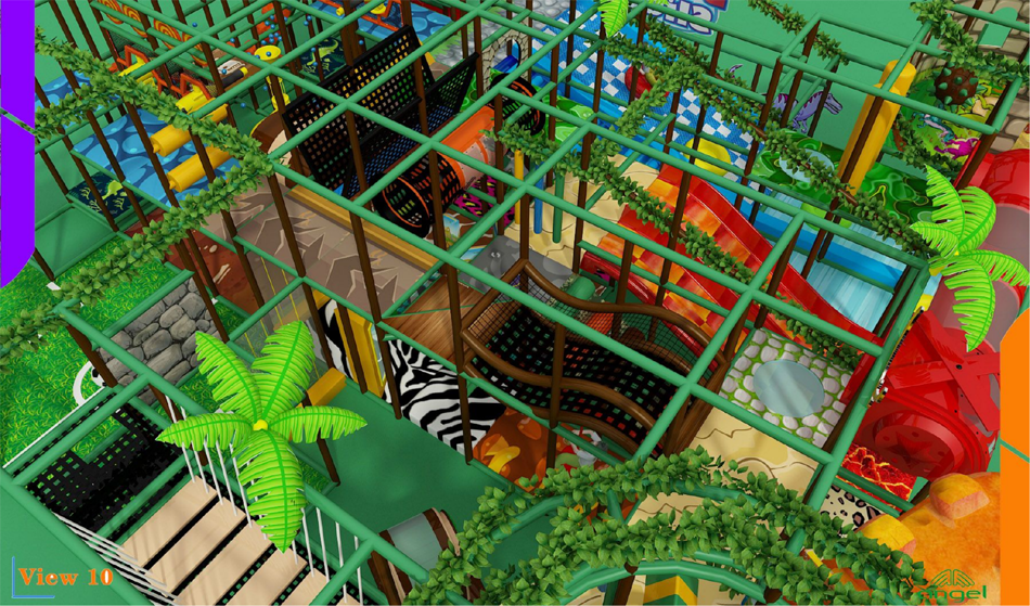 BJ-JD008 - trampoline parks - Trampoline Park | Bluejayset Playground Heaven