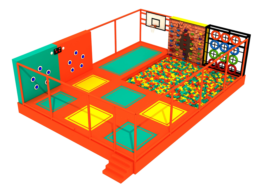 BJ-JC025 - trampoline parks - Trampoline Park | Bluejayset Playground Heaven