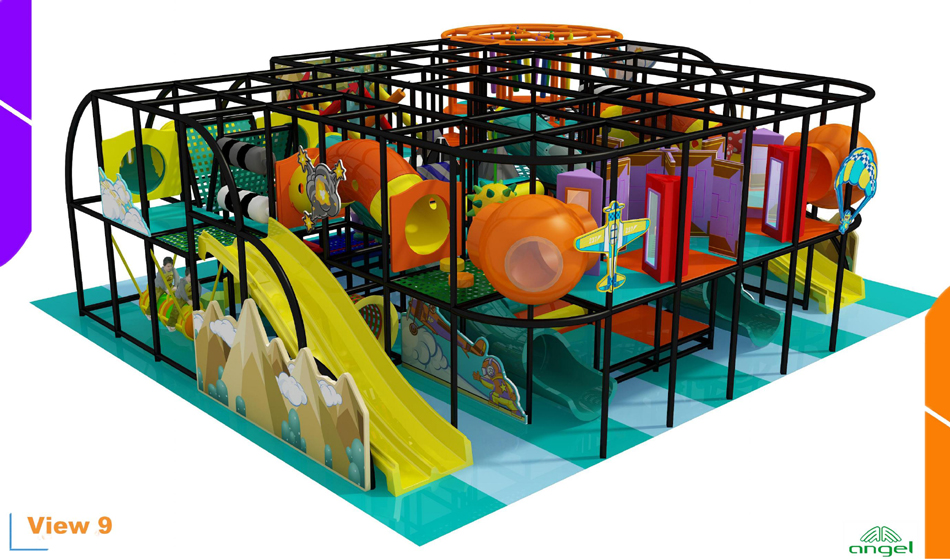 BJ-JC009 - trampoline price - Trampoline Park | Bluejayset Playground Heaven