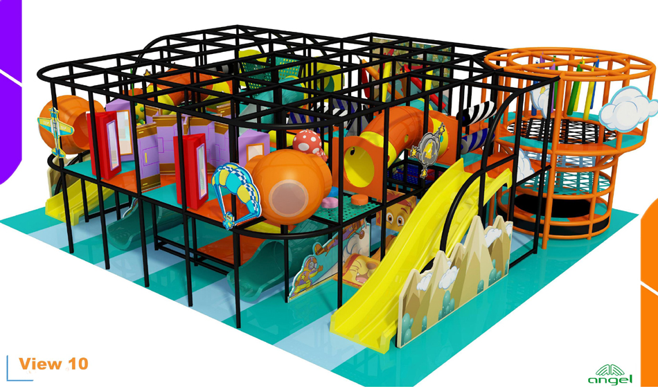 BJ-JC009 - trampoline price - Trampoline Park | Bluejayset Playground Heaven