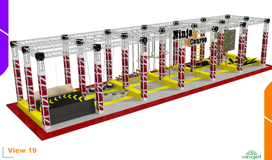 BJ-JC009 - trampoline price - Trampoline Park | Bluejayset Playground Heaven