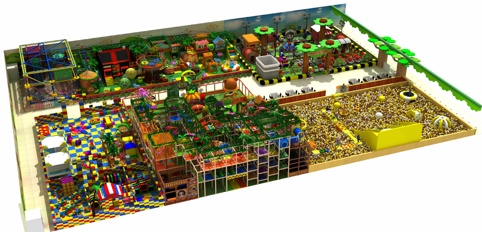 BJ-JD018 - trampoline prices - Trampoline Park | Bluejayset Playground Heaven