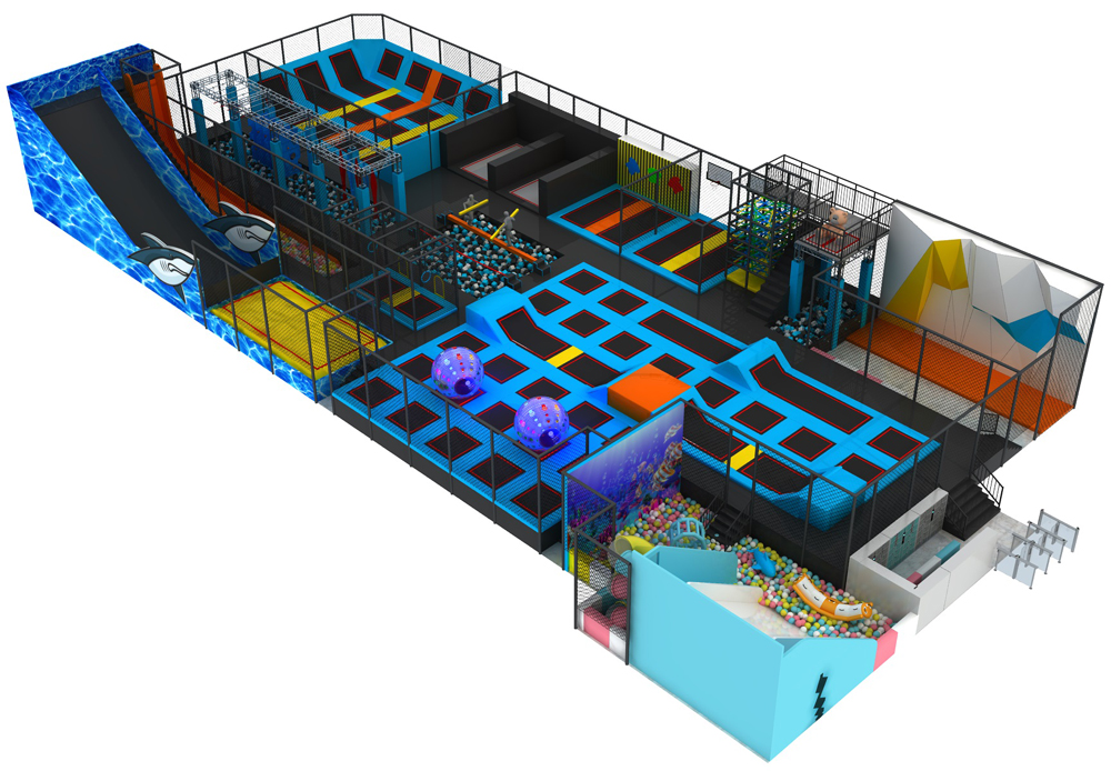 BJ-JA012 - trampoline prices - Trampoline Park | Bluejayset Playground Heaven