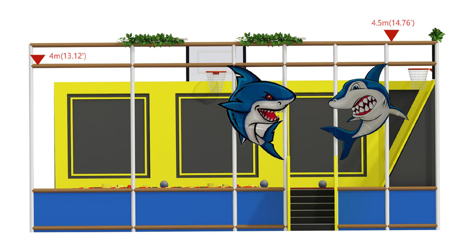 BJ-JC020 - trampoline world - Trampoline Park | Bluejayset Playground Heaven