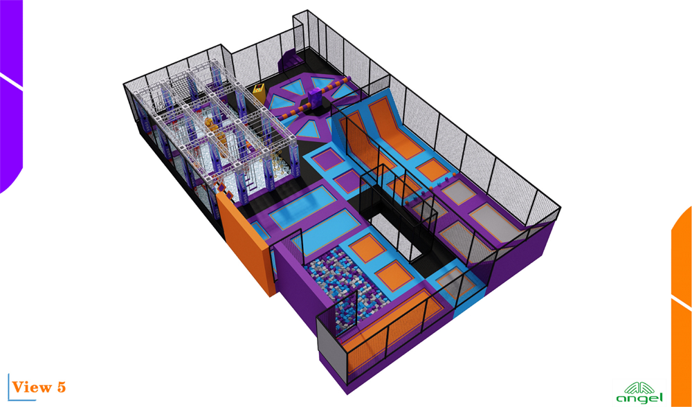 BJ-JA018 - trampoline worldÂ - Trampoline Park | Bluejayset Playground Heaven