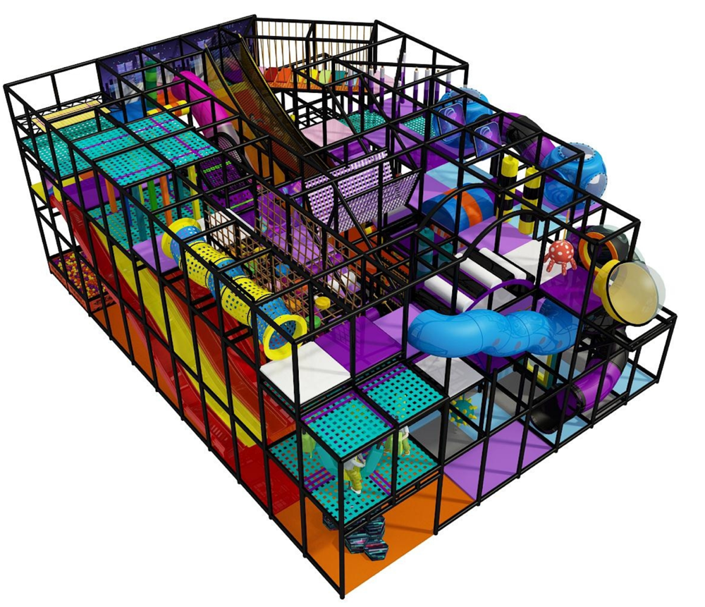 BJ-JA008 - trampolines for sale - Trampoline Park | Bluejayset Playground Heaven
