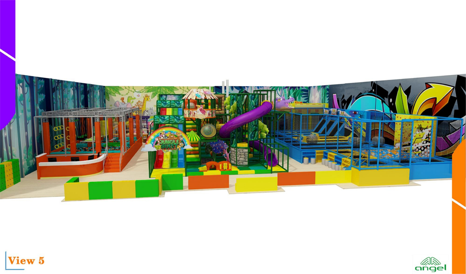 BJ-JD005 - trampolines for sale - Trampoline Park | Bluejayset Playground Heaven