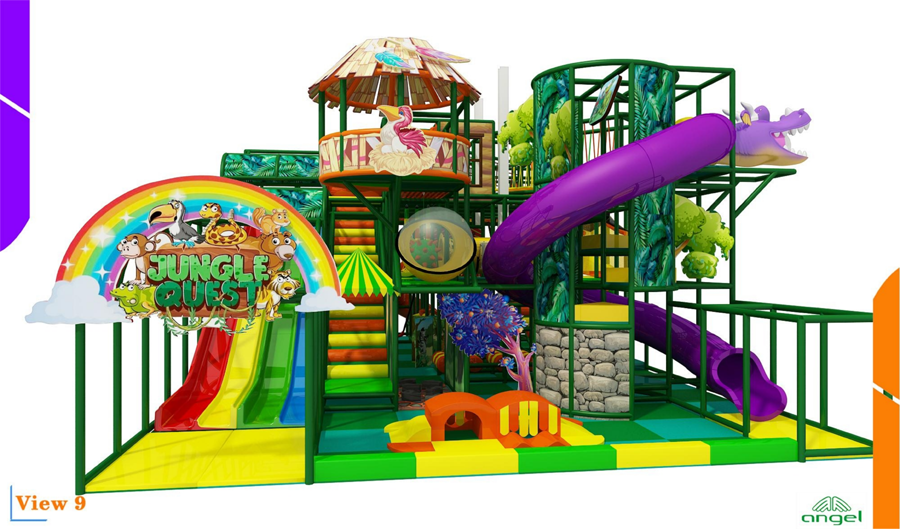 BJ-JD005 - trampolines for sale - Trampoline Park | Bluejayset Playground Heaven