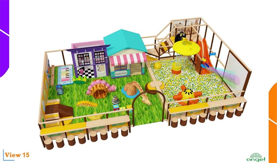 BJ-JD005 - trampolines for sale - Trampoline Park | Bluejayset Playground Heaven