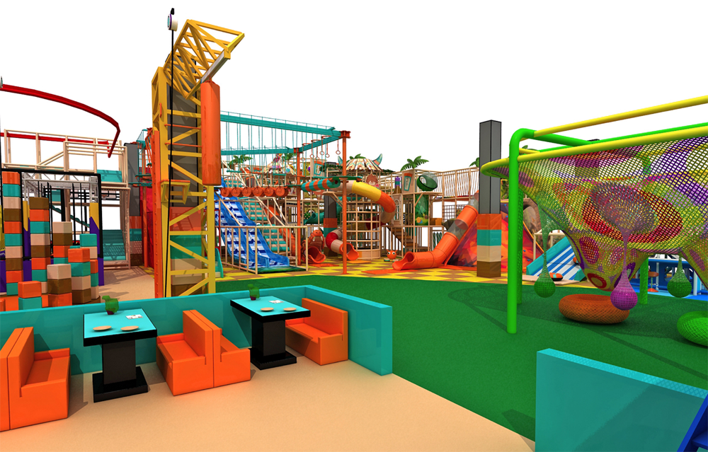 BJ-JB029 - trampolines for saleÂ - Trampoline Park | Bluejayset Playground Heaven