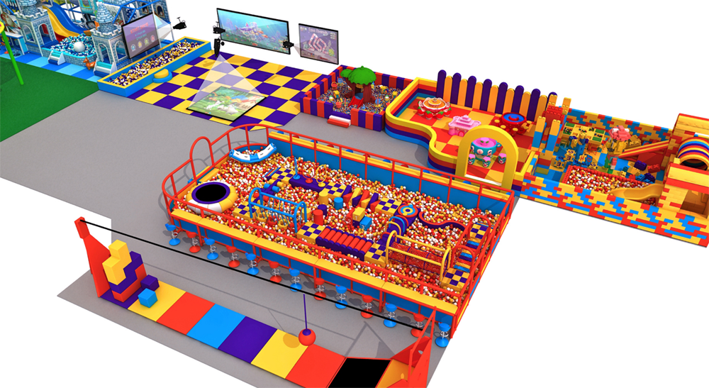 BJ-JB029 - trampolines for saleÂ - Trampoline Park | Bluejayset Playground Heaven